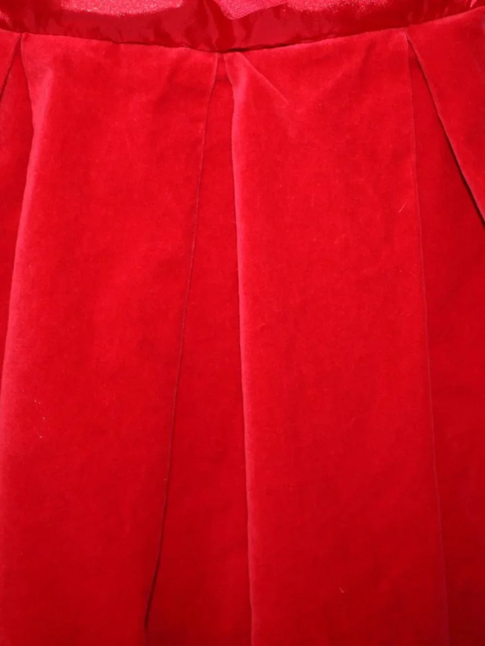 AMERICAN GIRL Size 7 TIS THE SEASON Red Velvet Sparkle Holiday Christmas Dress